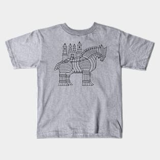 Troy Castle Kids T-Shirt